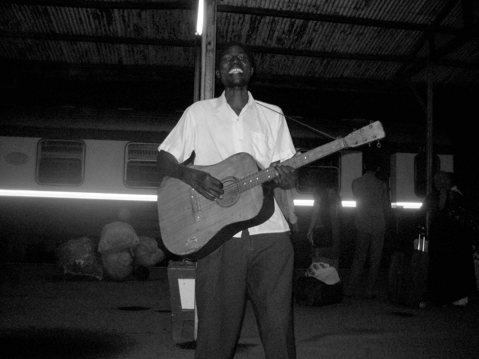 Troubadour, Mombasa train station.